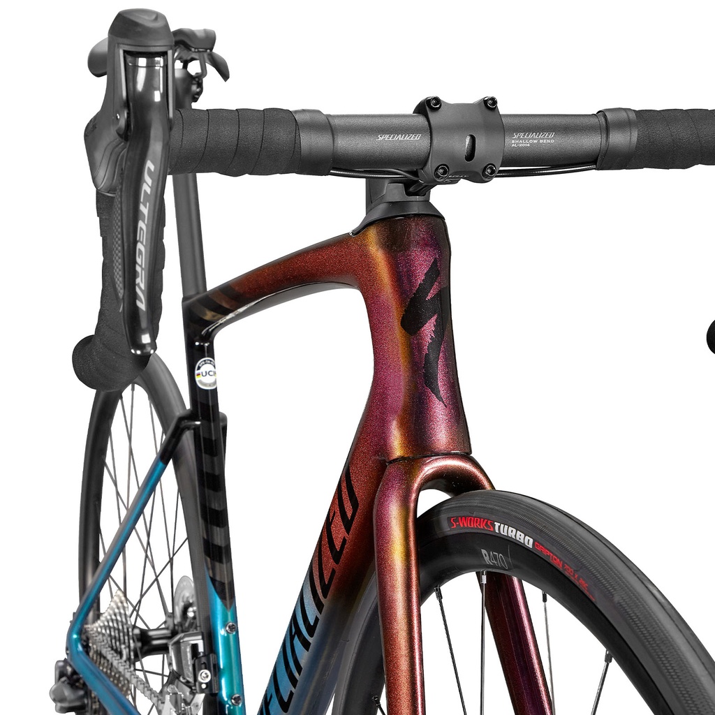 BICICLETA SPZ TARMAC SL7 EXPERT UDI2 ULTTUR/REDMRNO/BLK