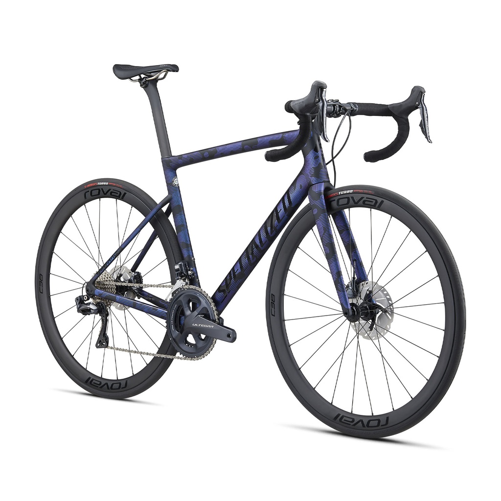 BICICLETA SPZ TARMAC SL6 EXPERT DISC UDI2 BLK/CMLN/TARBLK