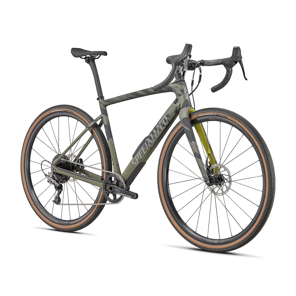 BICICLETA SPZ DIVERGE COMP CARBON OLVGRN/OAKGRN/CHRM