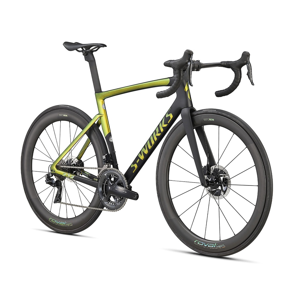 BICICLETA SPZ TARMAC SL7 S-WORKS DI2 SAGAN COLL DECON GRN/YEL
