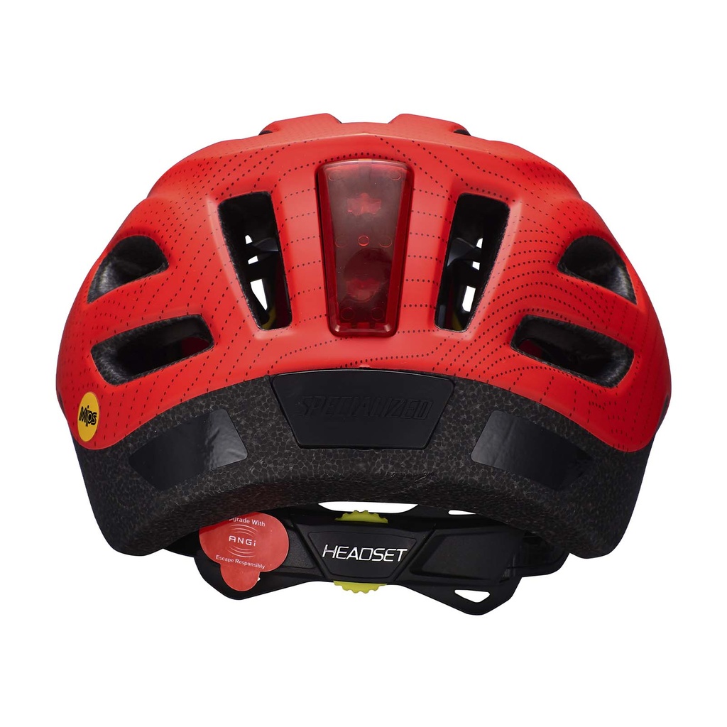 CASCO SPZ SHUFFLE LED SB HLMT MIPS CE RKTRED/CRMSN DOT PLANE CHLD