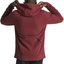 HOODIE SPZ LEGACY WORDMARK ZIP-UP MRN