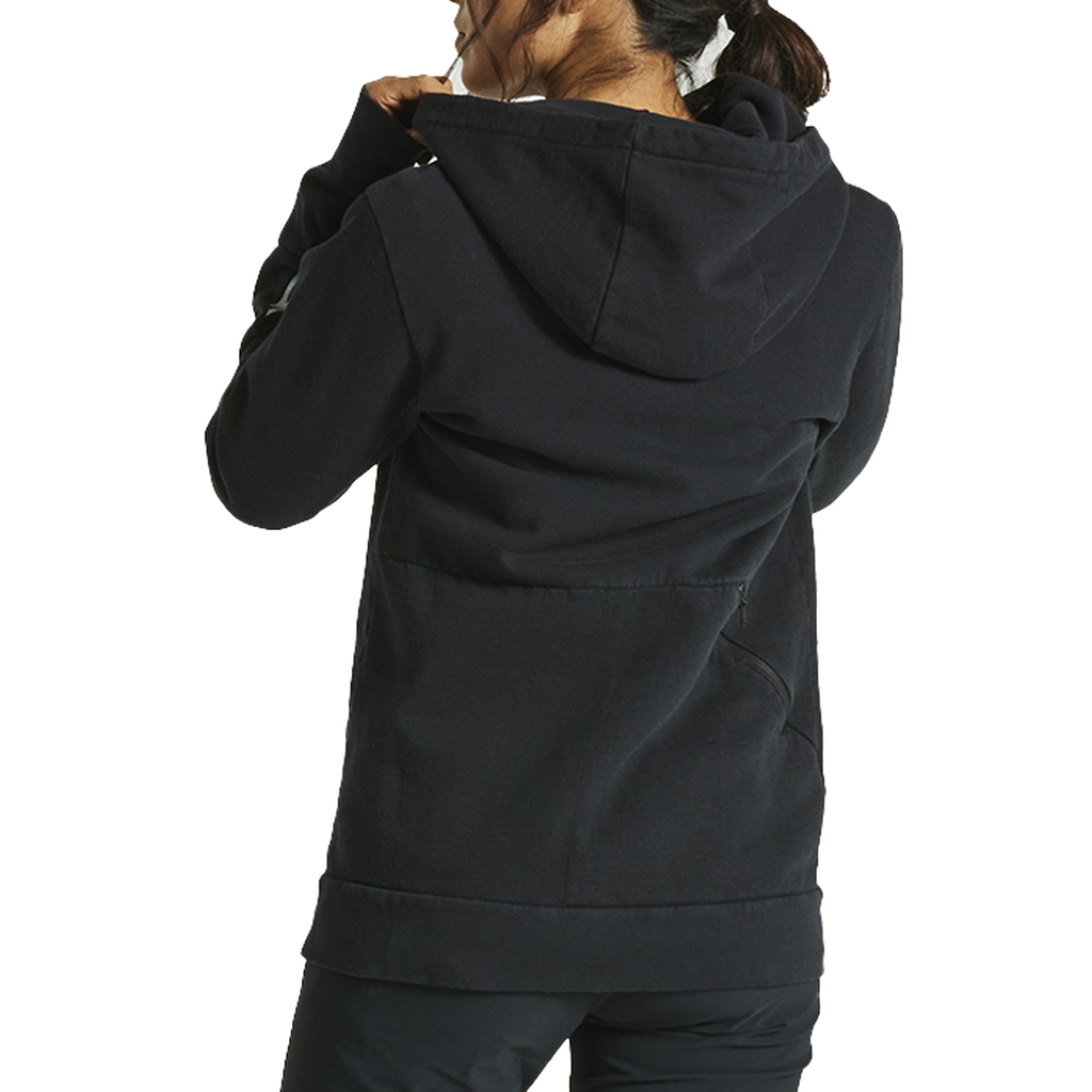 HOODIE SPZ LEGACY ZIP-UP D BLK