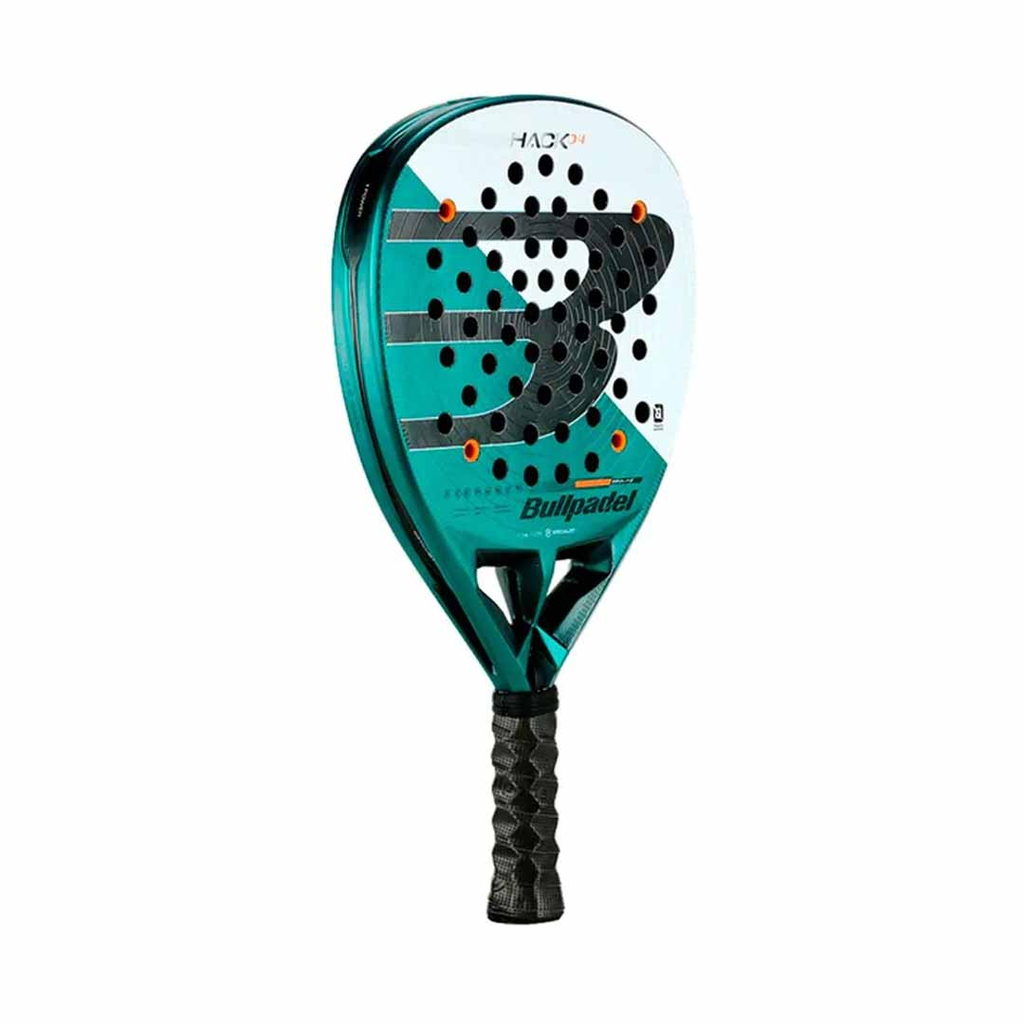 PALA DE PADEL BULLPADEL HACK 04 25 GREEN/WHITE