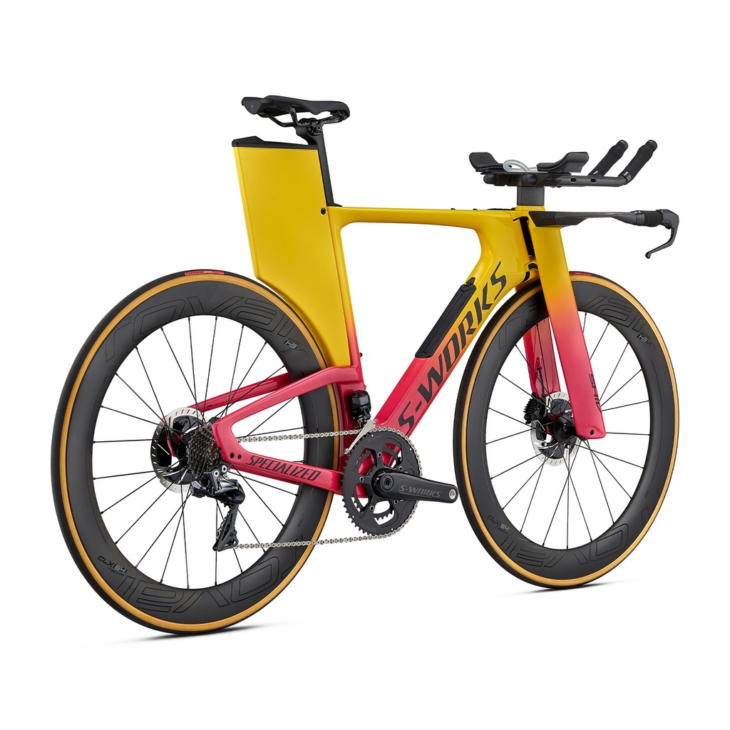 BICICLETA SPZ SHIV S-WORKS DISC DI2 GLGNYEL/VIVPNK/BLK