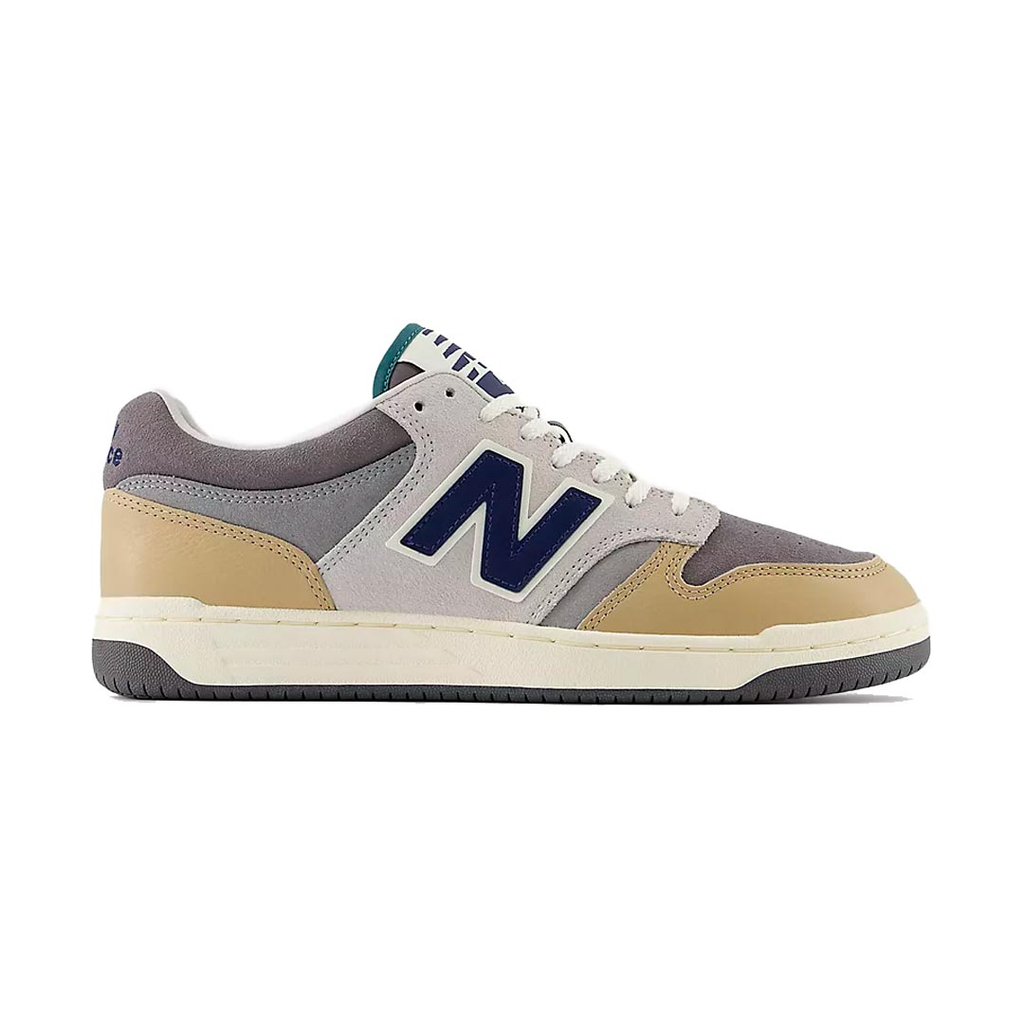 ZAPATO NEW BALANCE BB480 LOW LIFESTYLE BEIGE/GRAY