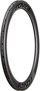 ARO SPZ MY20 ALPINIST CLX, 700C, FRONT, CARBON, 21H, DISC, 21MM INTERNAL (NON-TUBELESS COMPATIBLE) (CR1870) SATIN CARBON W/BLACK DCL
