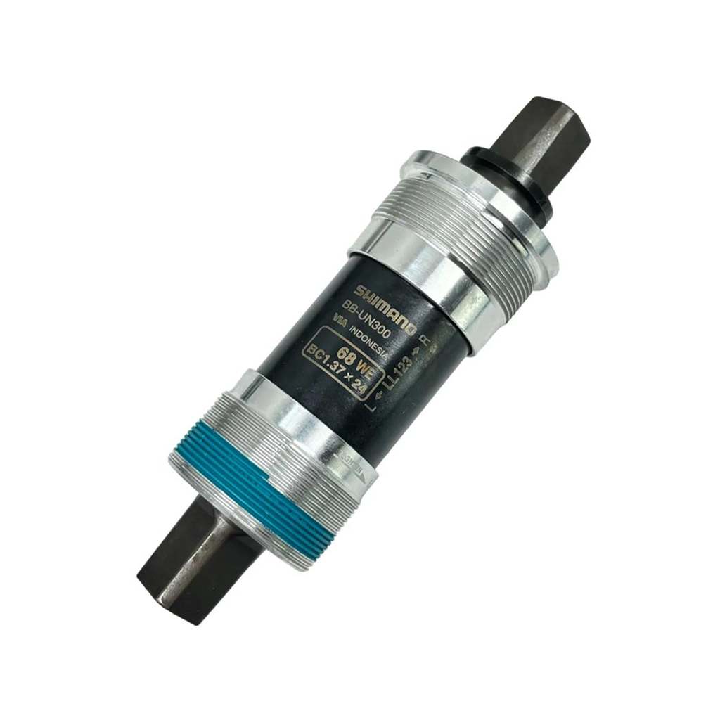 EJE SHIMANO BB UN-300 SQUARE-TAPERED, 73MM, INTERNAL BEARINGS, 122.5MM SPINDLE