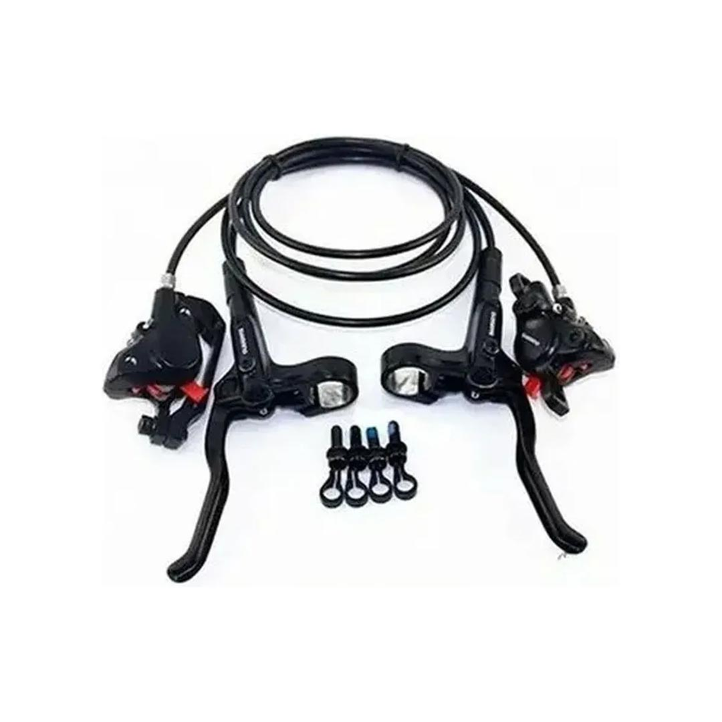 SET SHIMANO SM-RT26 MT200 HYDRAULIC BRAKES 160MM/180MM ROTORS