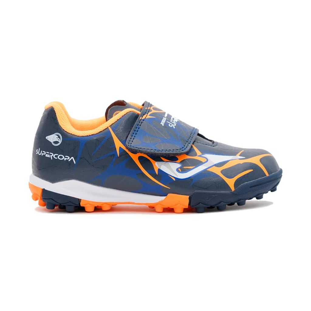 ZAPATO FUTBOL JOMA SUPER COPA JR 2503 BLUE/ORANGE