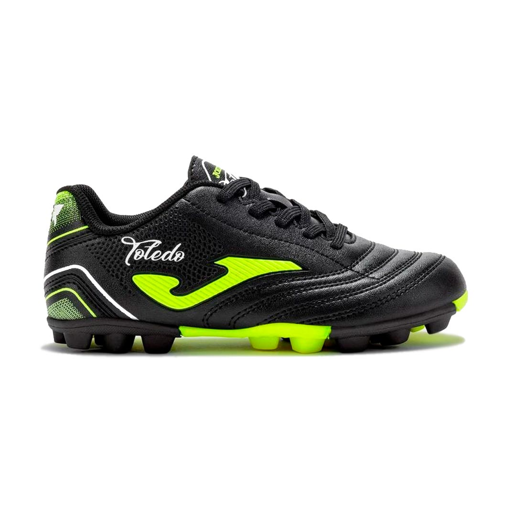 ZAPATO FUTBOL JOMA TOLEDO JR 2501 BLACK/GREEN