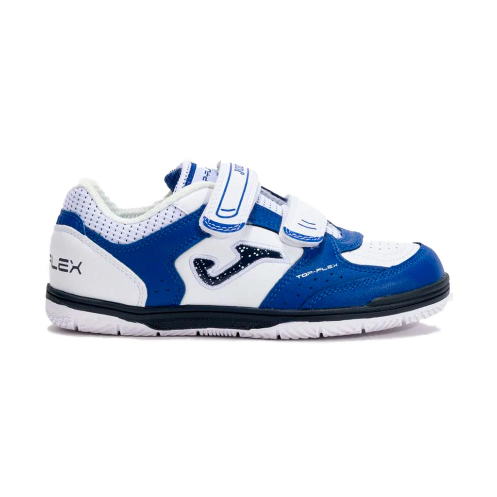 ZAPATO FUTBOL JOMA TOP FLEX JR 2532 INDOOR BLUE/WHITE