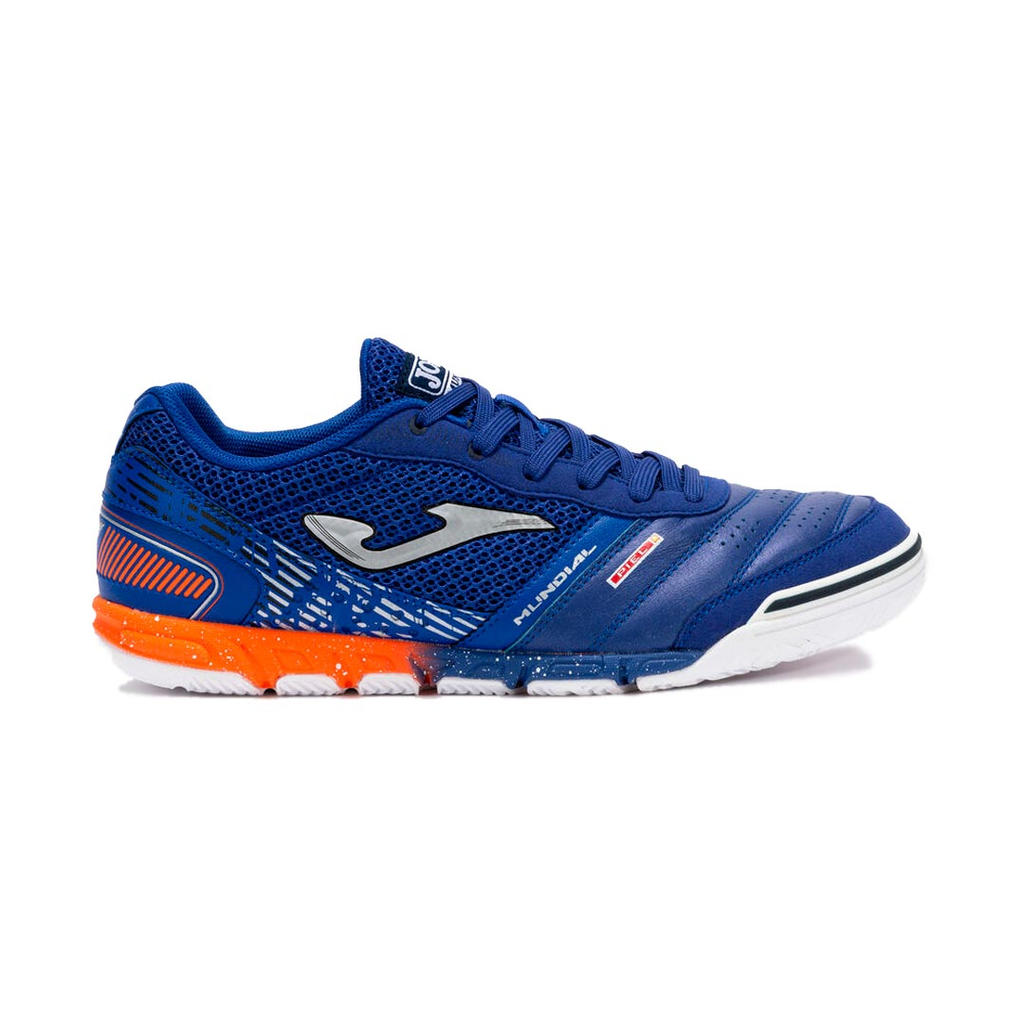 ZAPATO FUTBOL JOMA MUNDIAL 2503 INDOOR BLUE/ORANGE
