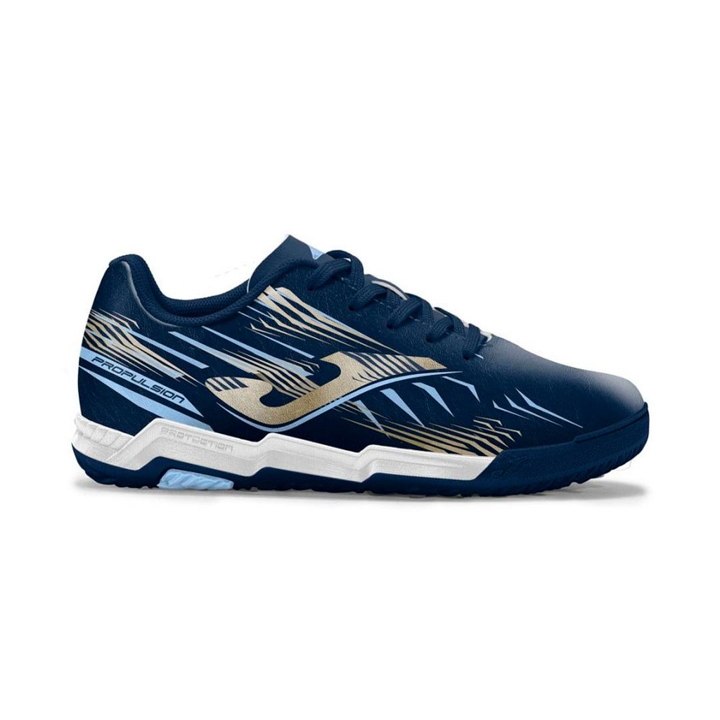 ZAPATO FUTBOL JOMA PROPULSION JR 2503 TURF BLUE