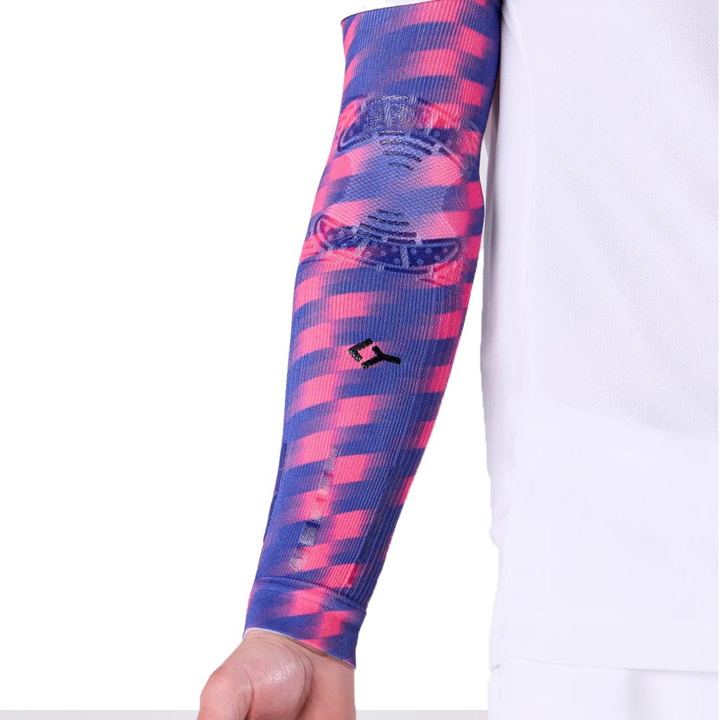 MANGA FLOKY PADEL FUCSIA/BLUE RIO