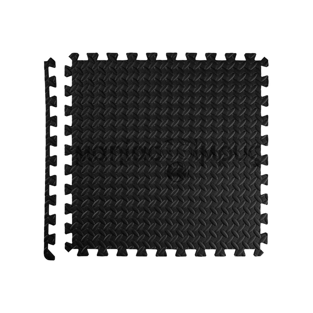 MAT EVERLAST INTERLOCKING SET 4 PIEZAS TRAINNING BLACK