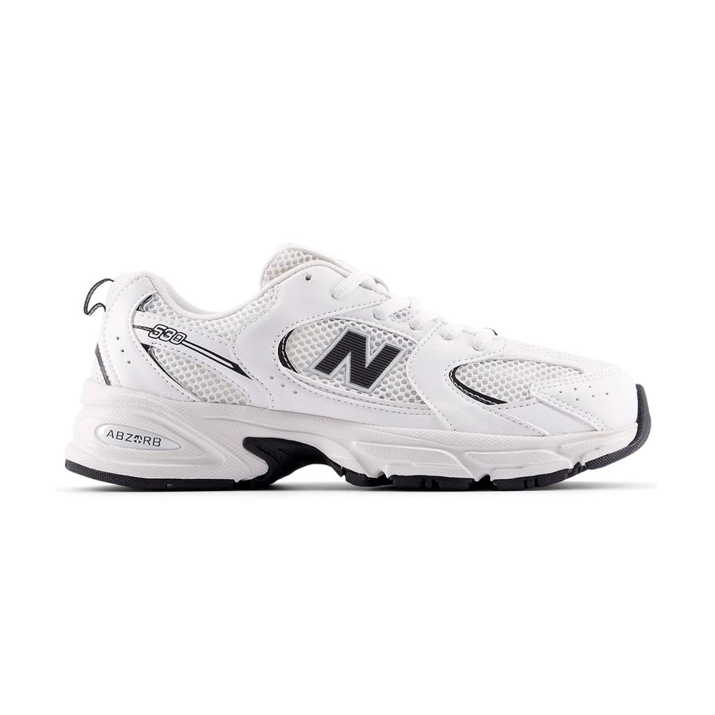 ZAPATO NEW BALANCE CASUAL 530 1080 LIFESTYLE BLACK/WHITE