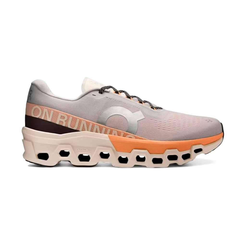 ZAPATO ON CLOUDNOVA FORM 2 CLOUDMONSTER RUNNING GREY/ORANGE