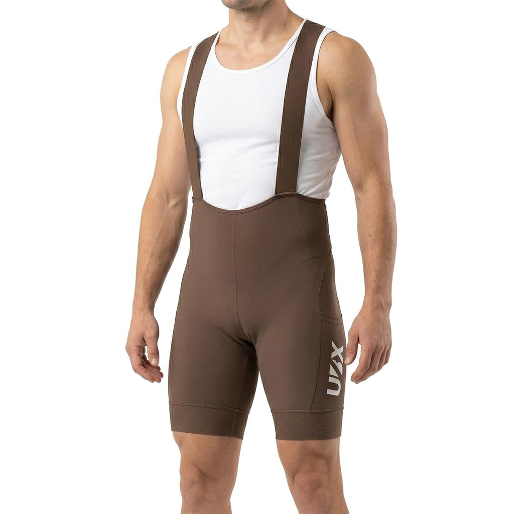 LICRA UBX CYLCING BOLSILLO LATERAL MARRON