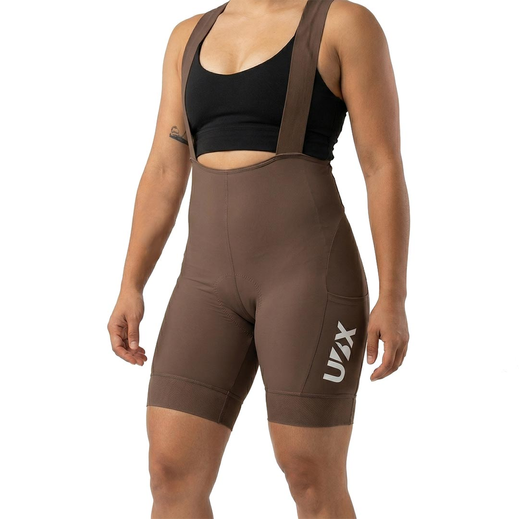 LICRA UBX CYLCING BOLSILLO LATERAL MARRON