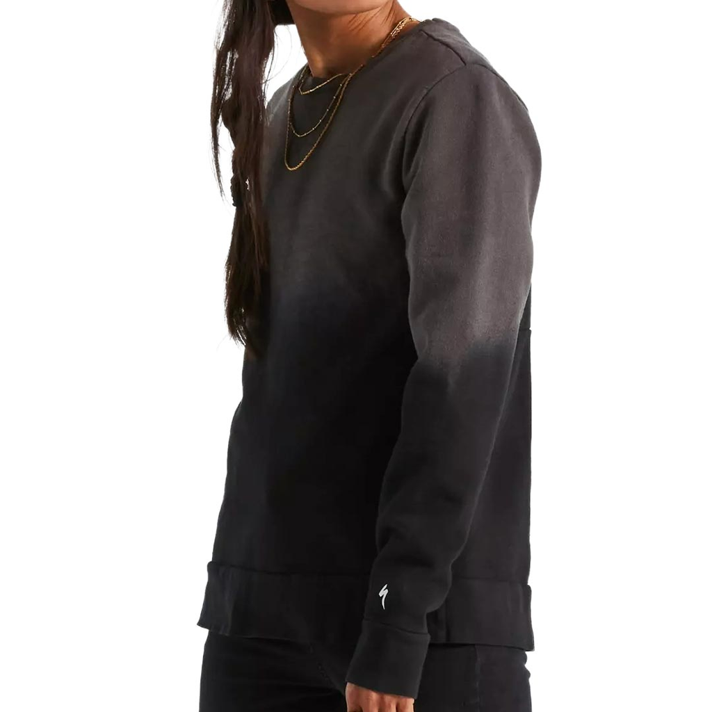 SUETER SPZ LEGACY SPRAY CREWNECK BLK