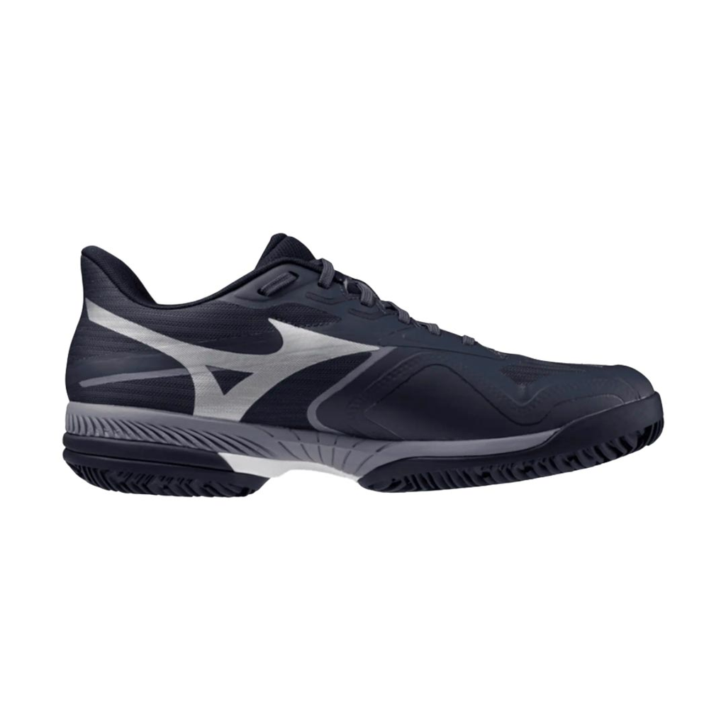 ZAPATO MIZUNO COURT CC WAVE EXCEED TENIS BLACK/GREY