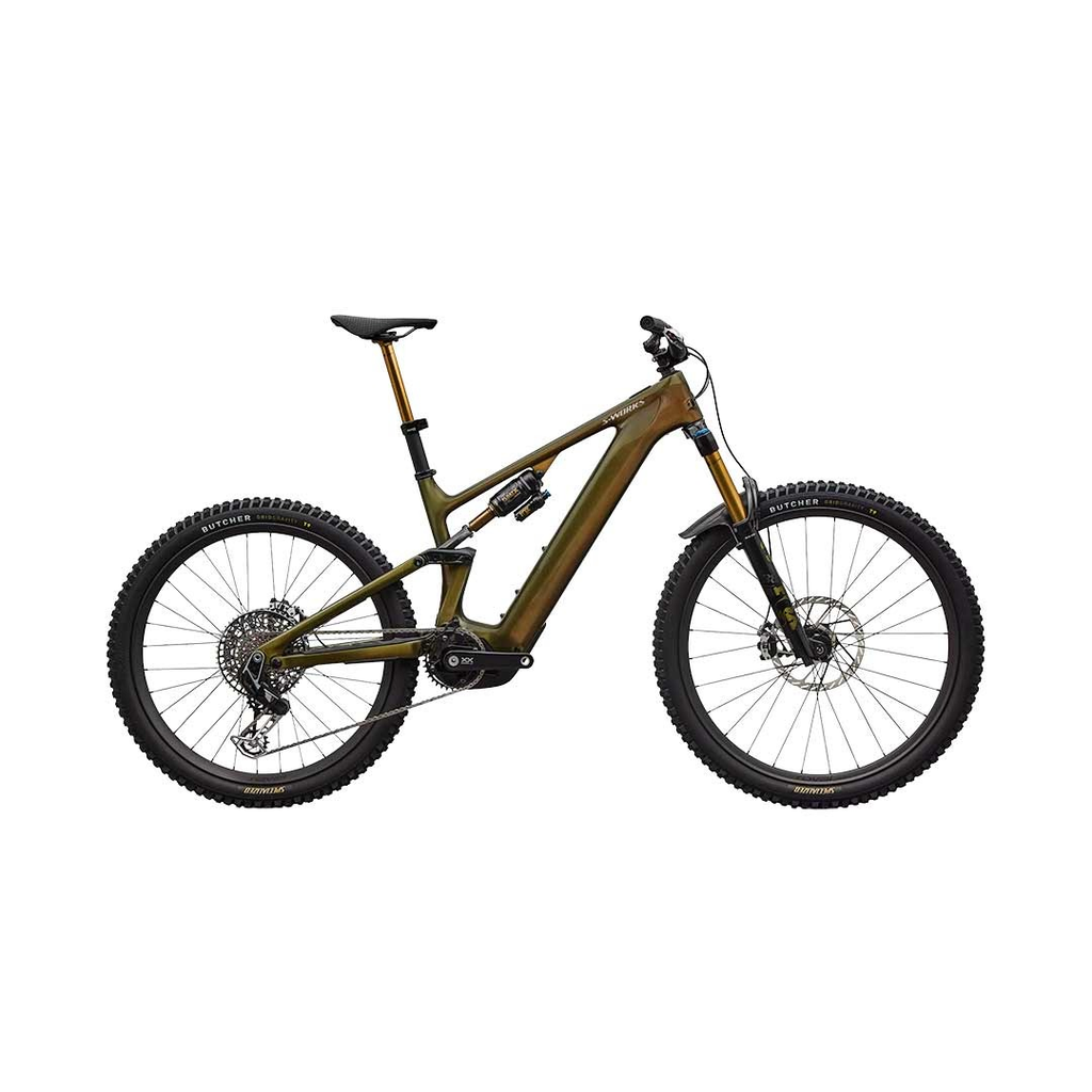 BICICLETA SPZ LEVO SW CARBON G4 RLGRNMET/BNTGLDMET/CHRM