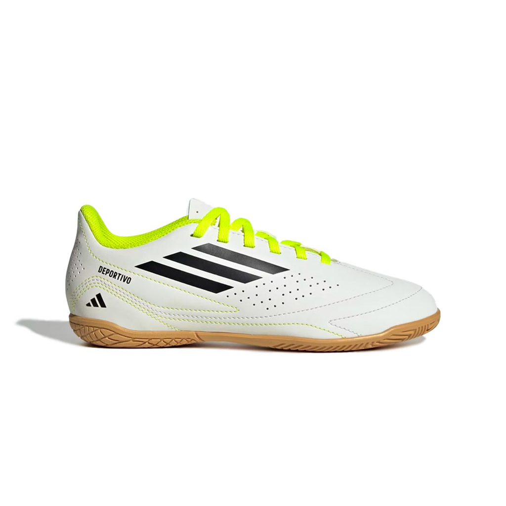 ZAPATO ADIDAS III IN J DEPORTIVO FUTBOL WHITE/BLACK/YELLOW