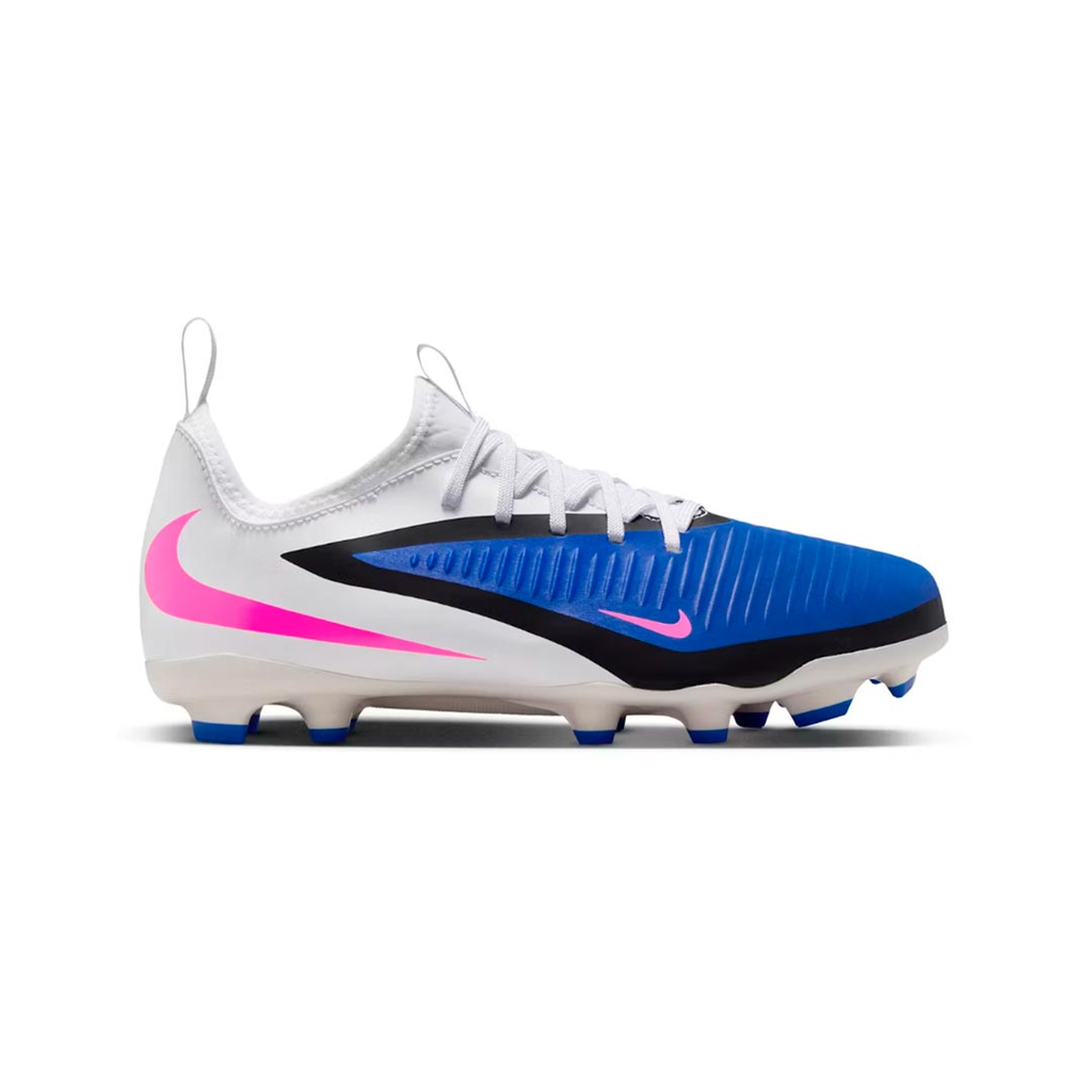 ZAPATO NIKE LOW ACAD FG/MG PHANTOM FUTBOL RACER BLUE/PINK BLAST-WHITE