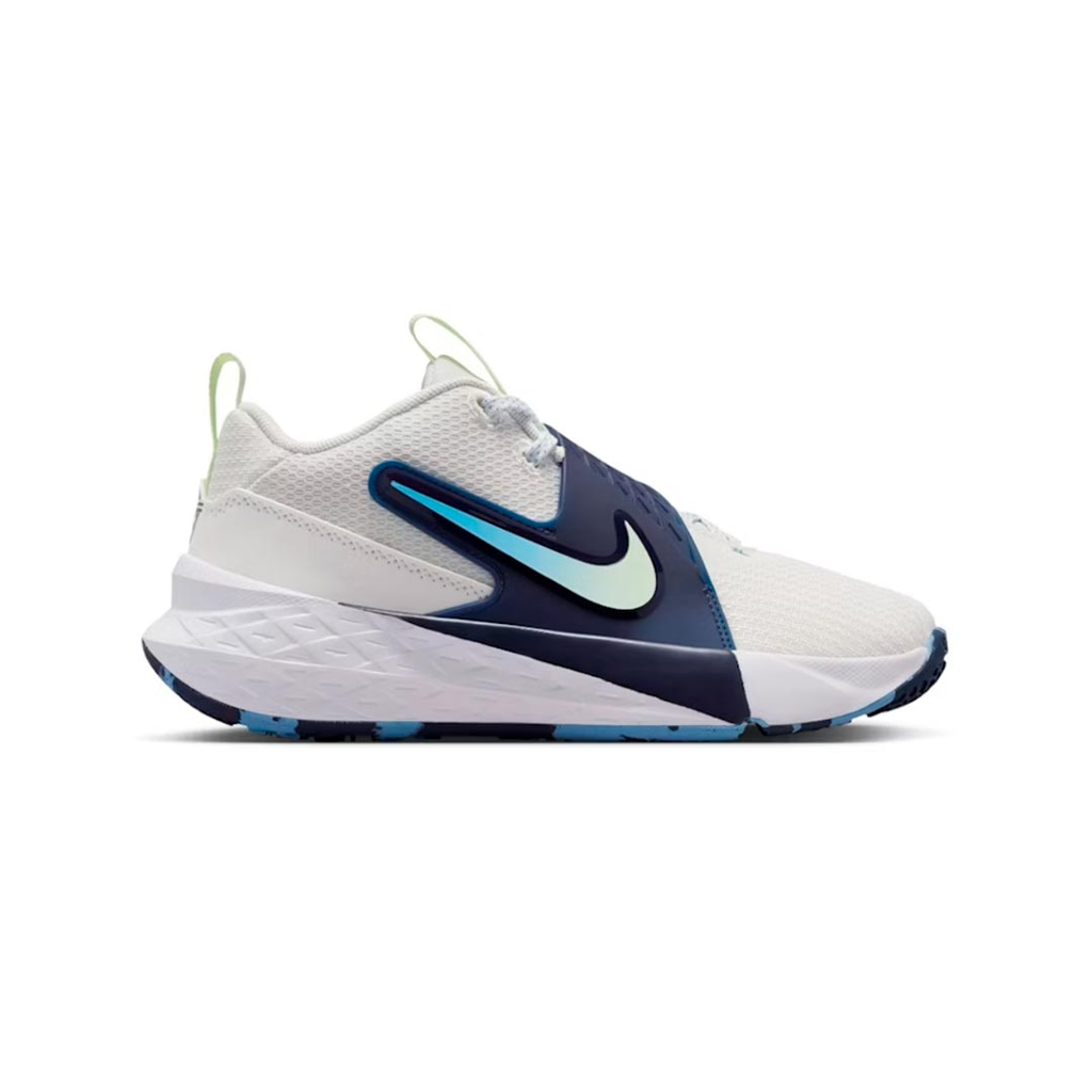 ZAPATO NIKE D 12 GS TEAM HUSTLE BASKETBALL SUMMIT WHITE/VOLT TINT-MIDNIGH