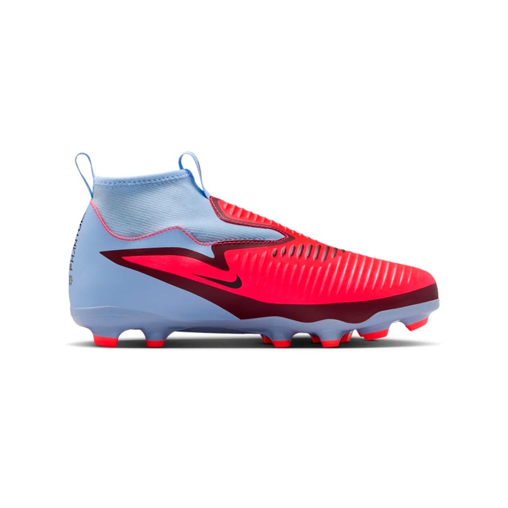 ZAPATO NIKE 6 HIGH ACAD FG/MG PHANTOM FUTBOL ROYAL TINT/BRT CRIMSON-BLACK