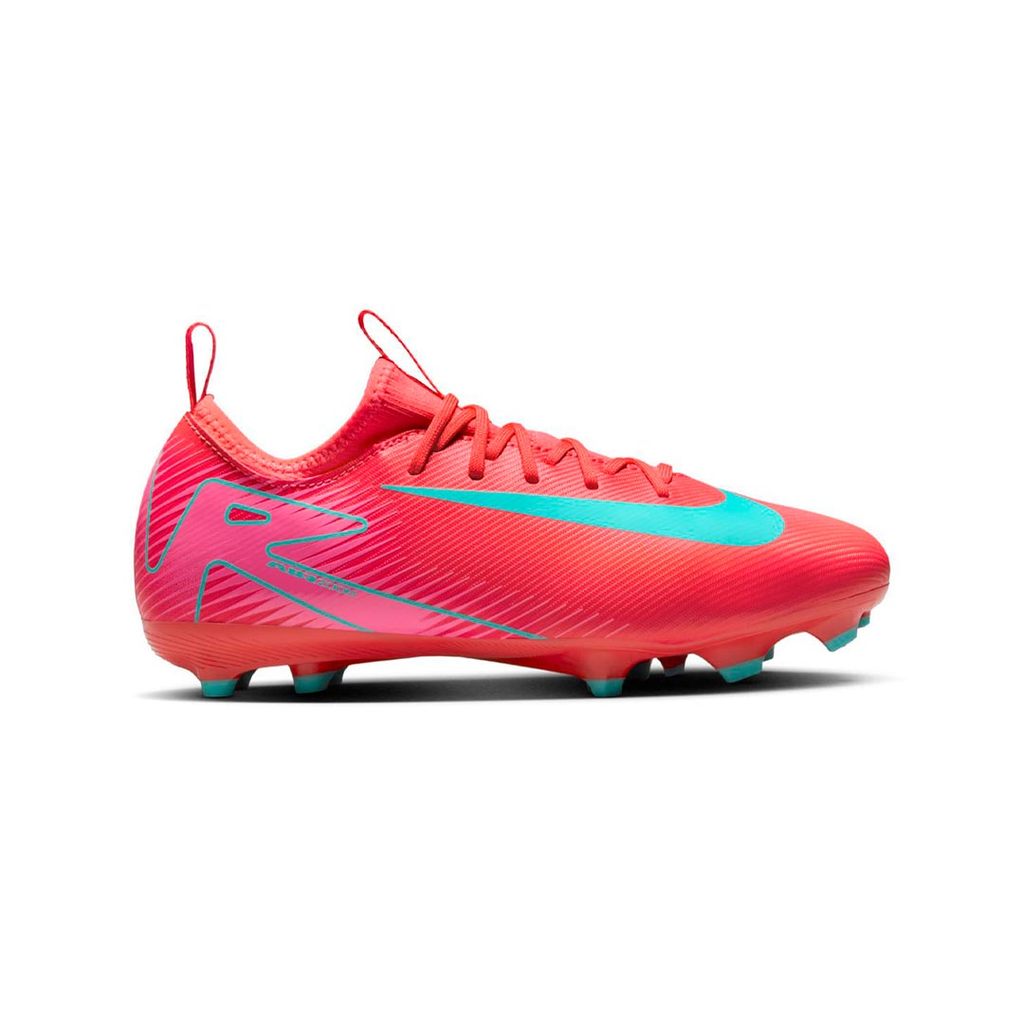 ZAPATO NIKE 16 ACADEMY FG/MG ZOOM VAPOR FUTBOL EMBER GLOW/AURORA GREEN