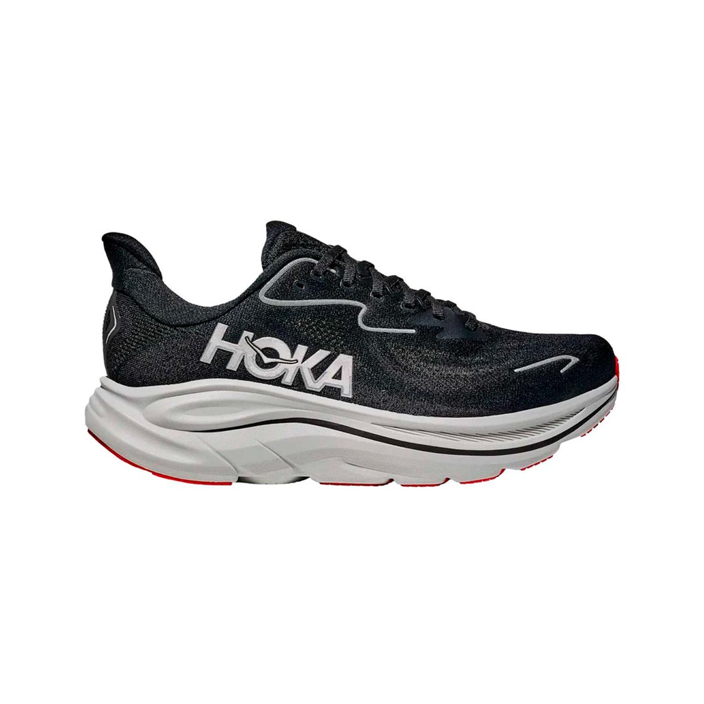 ZAPATO HOKA 10 CLIFTON RUNNING BLACK/SILVER