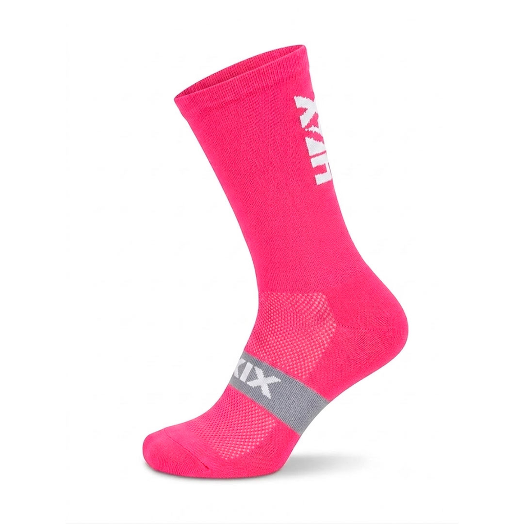 MEDIA UBX CYCLING SOLIDO SALMON