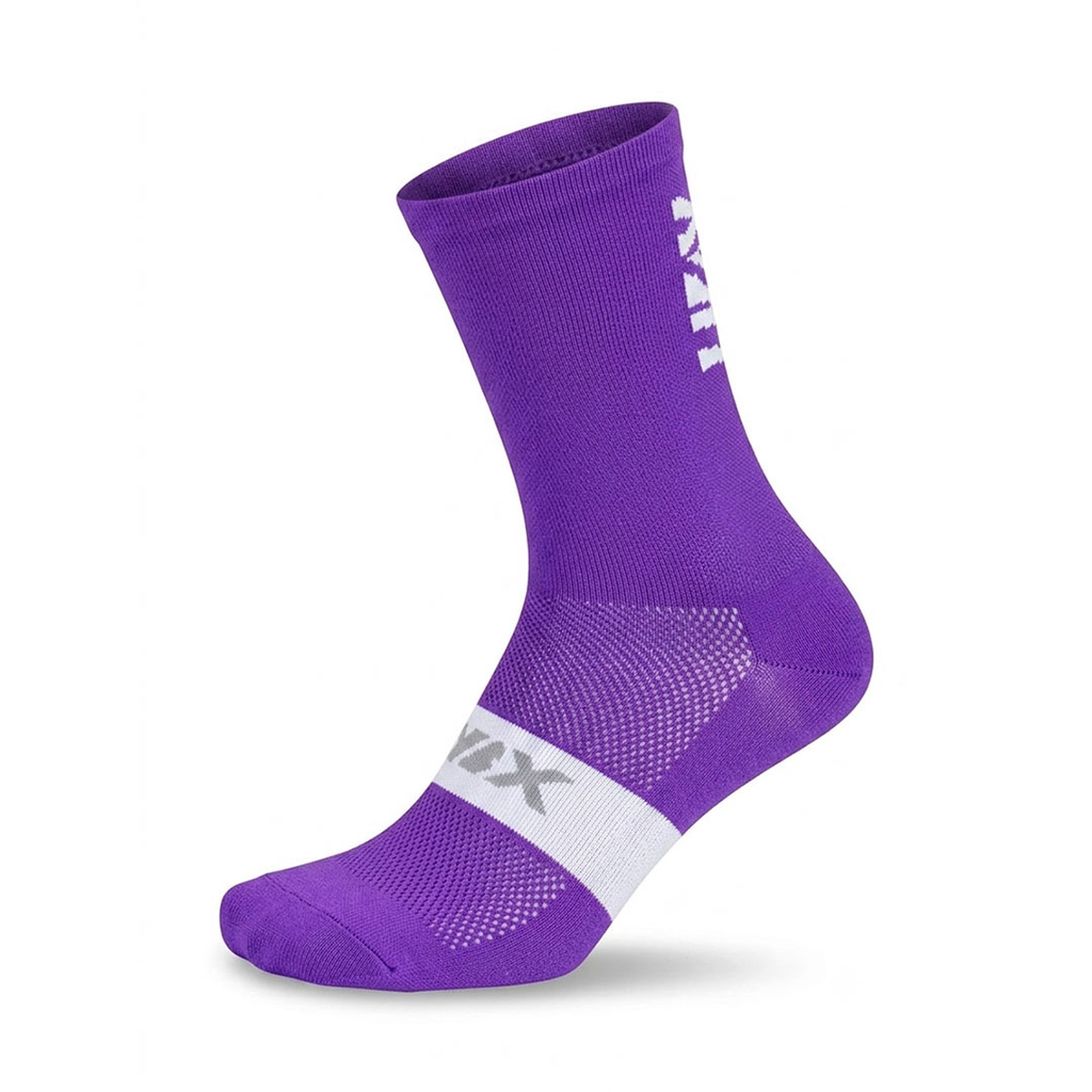MEDIA UBX CYCLING SOLIDO MORADO