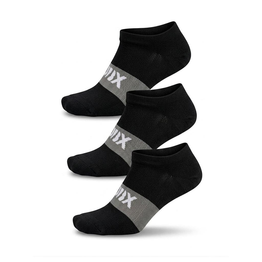MEDIA UBX CYCLING INVISIBLE 3PACK NEGRO