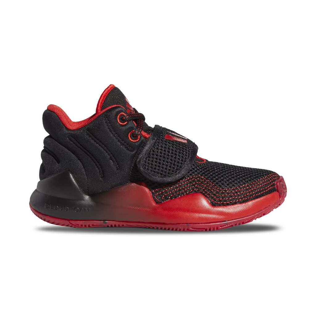 ZAPATO ADIDAS DEEP THREAT BASKETBALL BLK/RED/BLK