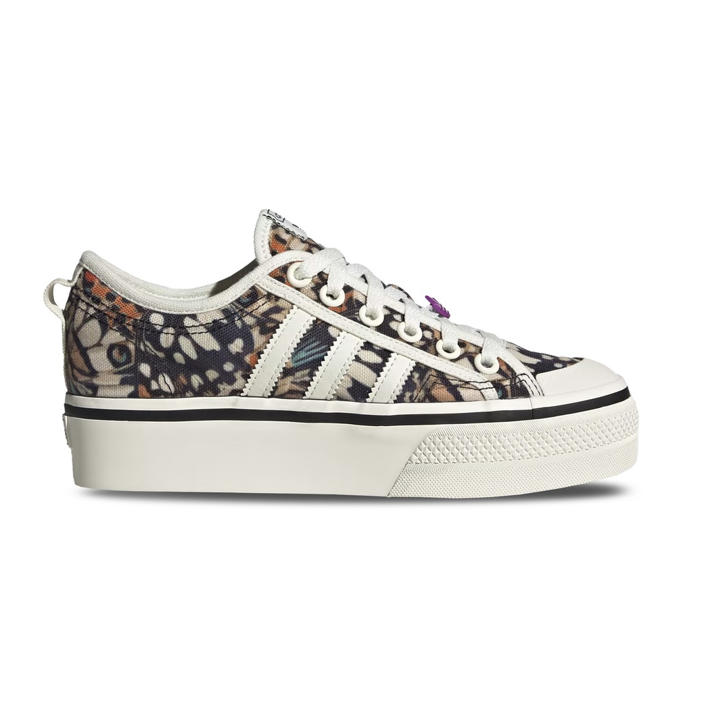 ZAPATO ADIDAS NIZZA T PLATFORM LIFESTYLE WHITE