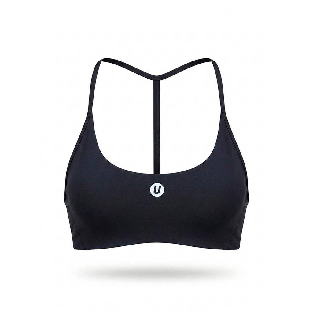 TOP UBX FITNESS STRAPPY NEGRO
