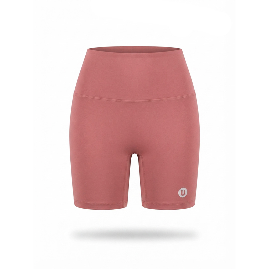 SHORT UBX FITNESS POCKET MARRON