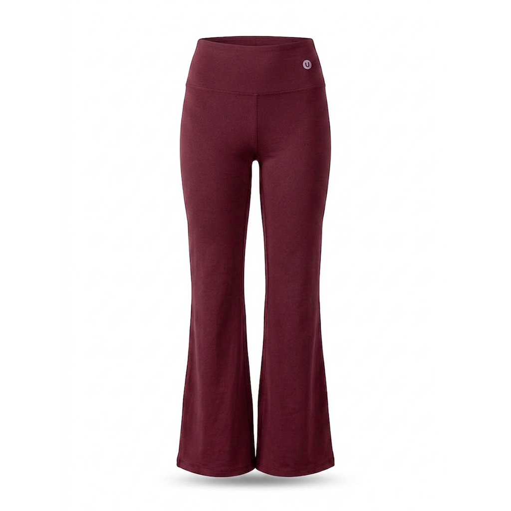 PANTALON UBX FITNESS FLARE VINOTINTO