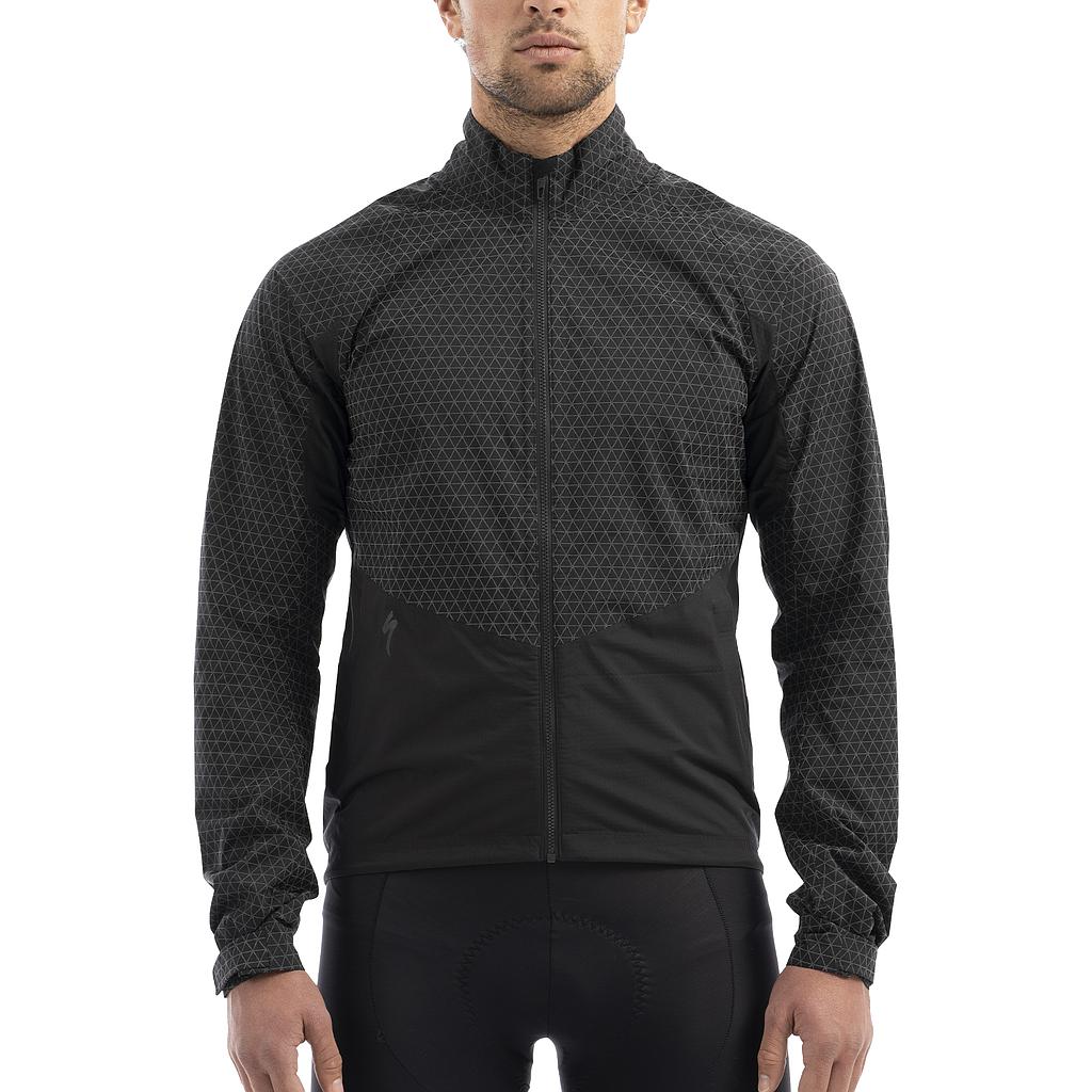 CHAQUETA SPZ DEFLECT REFLECT H2O BLK/REFL