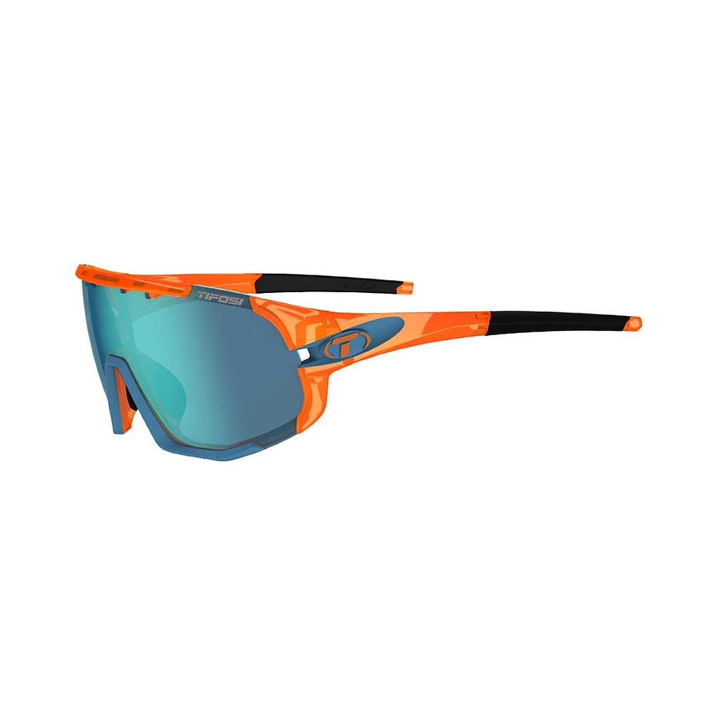 LENTE TIFOSI SLEDGE CRYSTAL ORANGE CLARION BLUE/AC RED/CLEAR