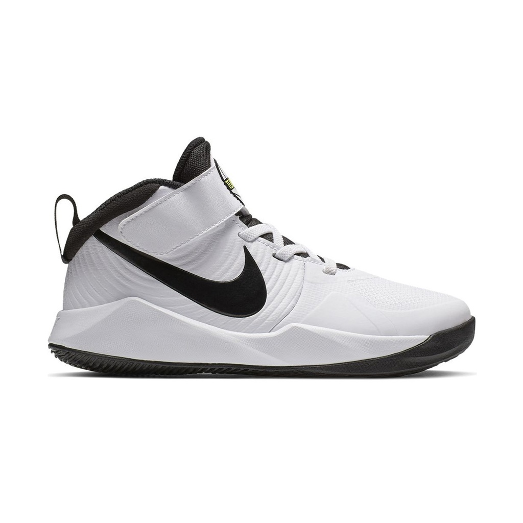 ZAPATO NIKE TEAM HUSTLE BASKETBALL BLACK/WHITE