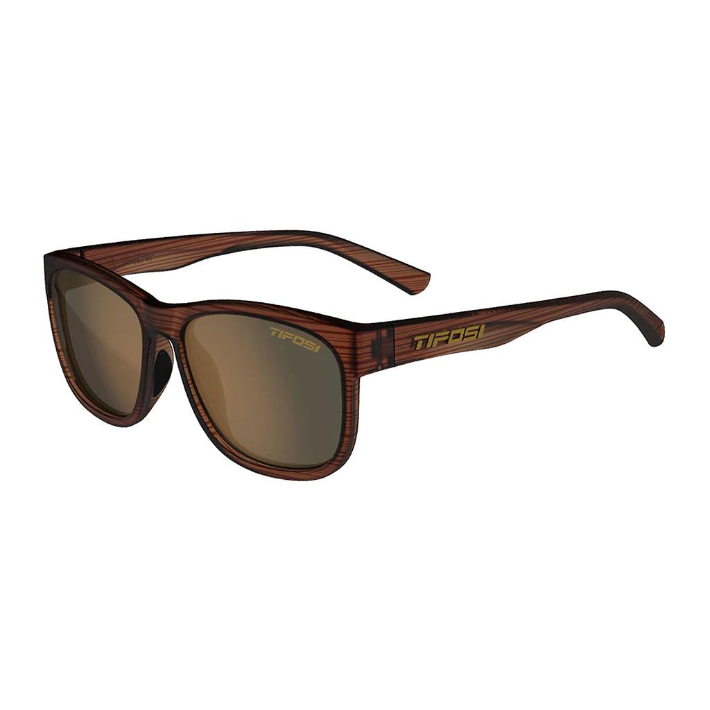 LENTE TIFOSI SWANK XL POLARIZED WOODGRAIN BROWN