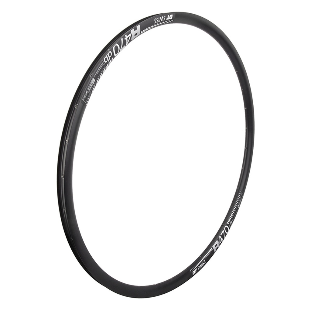 ARO DT SWISS 700C 622X20 R470/DISCSLEEVED 450G OEM RR411 BLACK