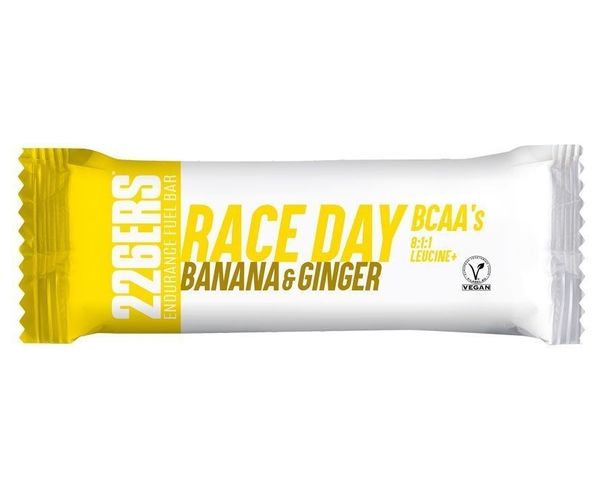 BARRA ENERGETICA 226ERS RACE DAY BAR BCAAS 40GR BANANA & GINGER 