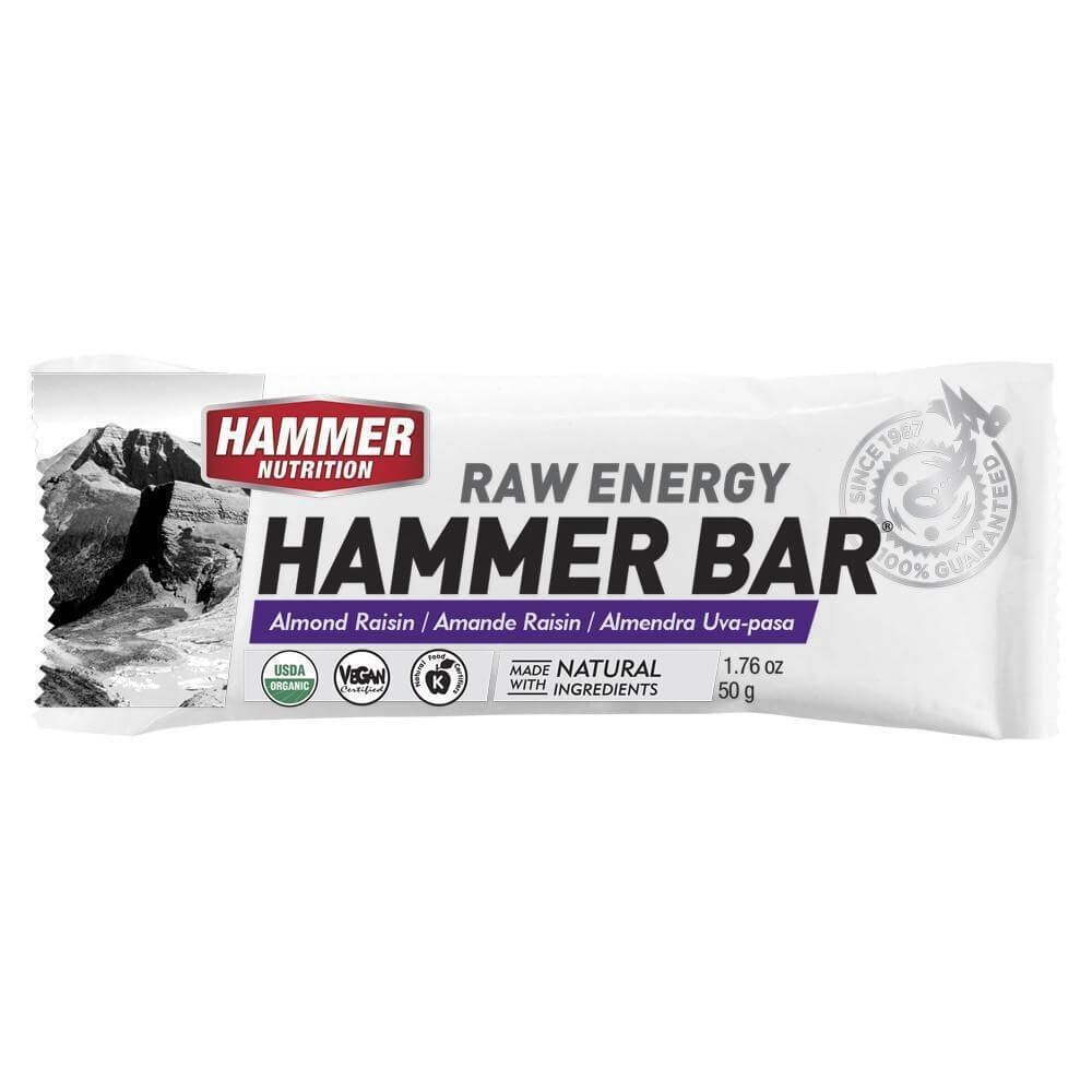 BARRA HAMMER NUTRICION ALMOND RAISIN VEGANO ALMOND-RAISIN