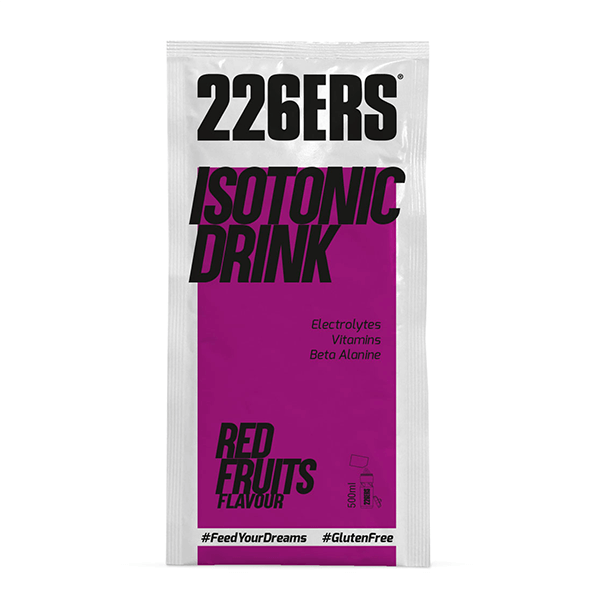BEBIDA 226ERS 20G RED FRUITS - MONODOSE ISOTONIC TRAINNING RED
