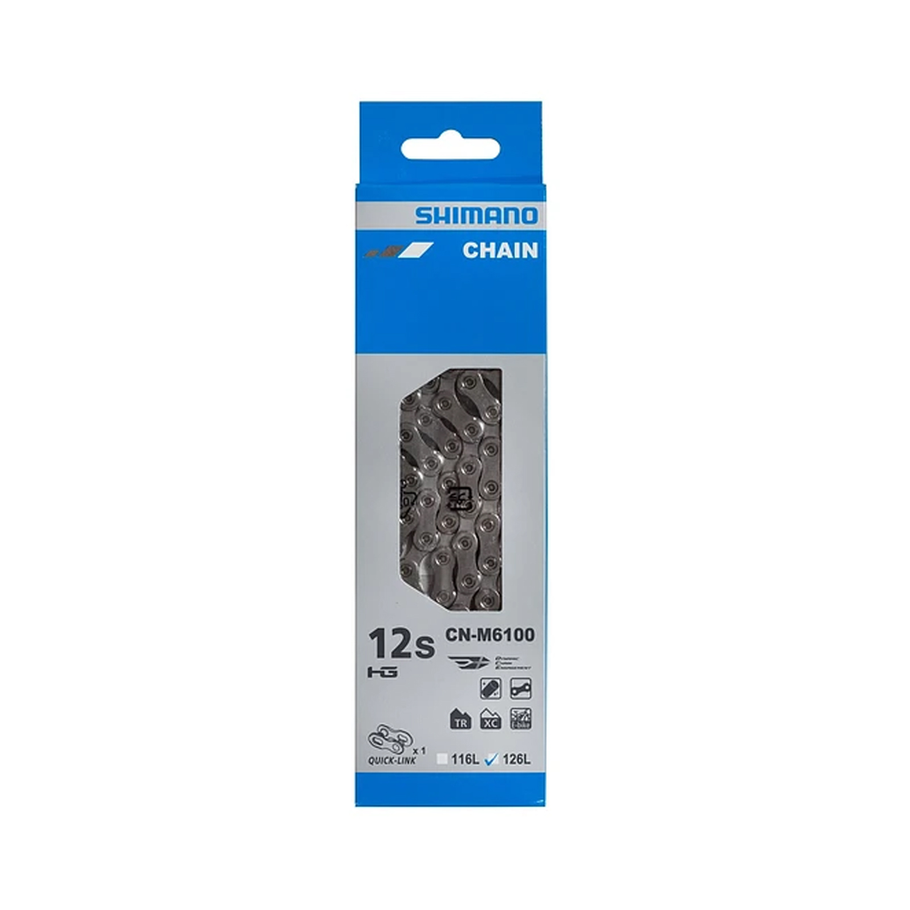CADENA SHIMANO DEORE 12V 116L SIL